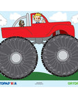 Ortopad® Patching Reward Poster, Monster Truck