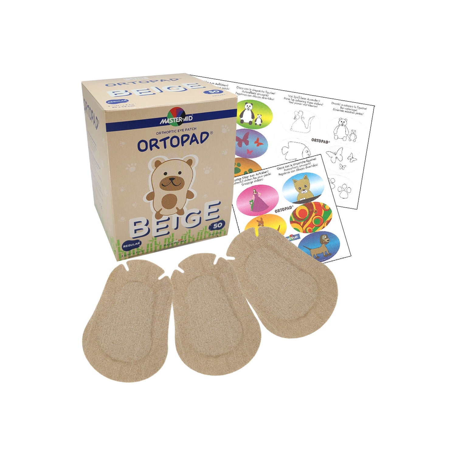 Ortopad® Bamboo Beige, 50/box