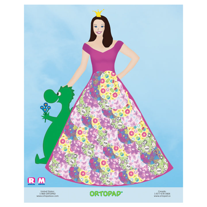 Ortopad® Patching Reward Poster, Princess – Optego Vision USA