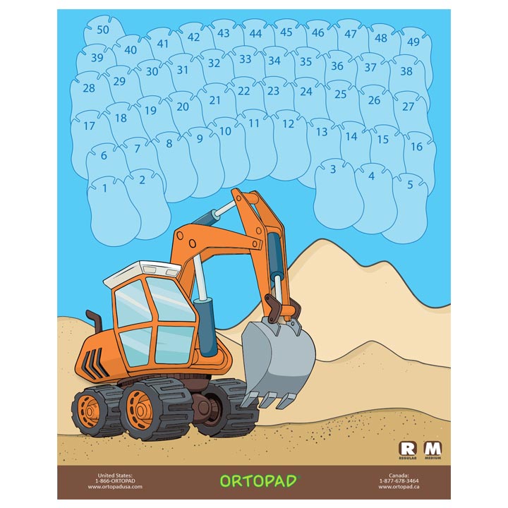 Ortopad® Patching Reward Poster, Construction