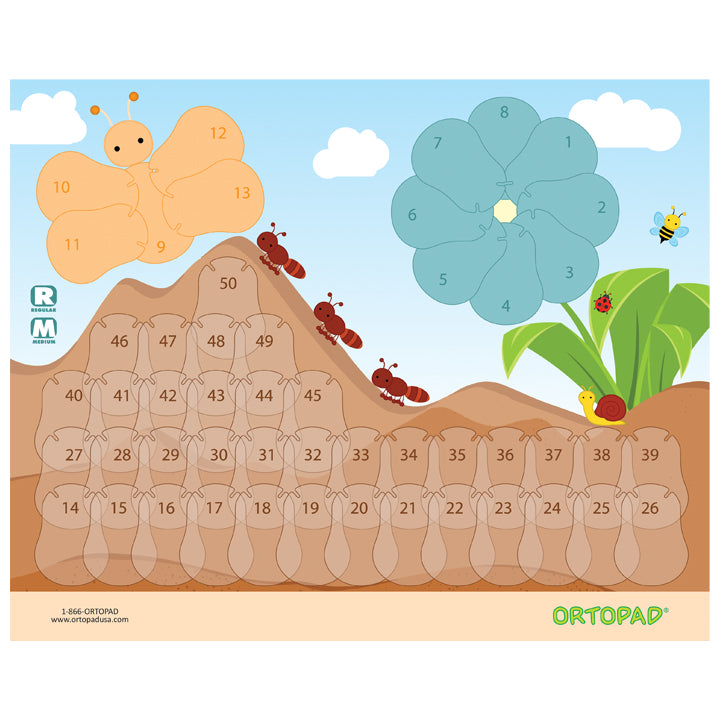 Ortopad® Patching Reward Poster, Ant Hill – Optego Vision USA