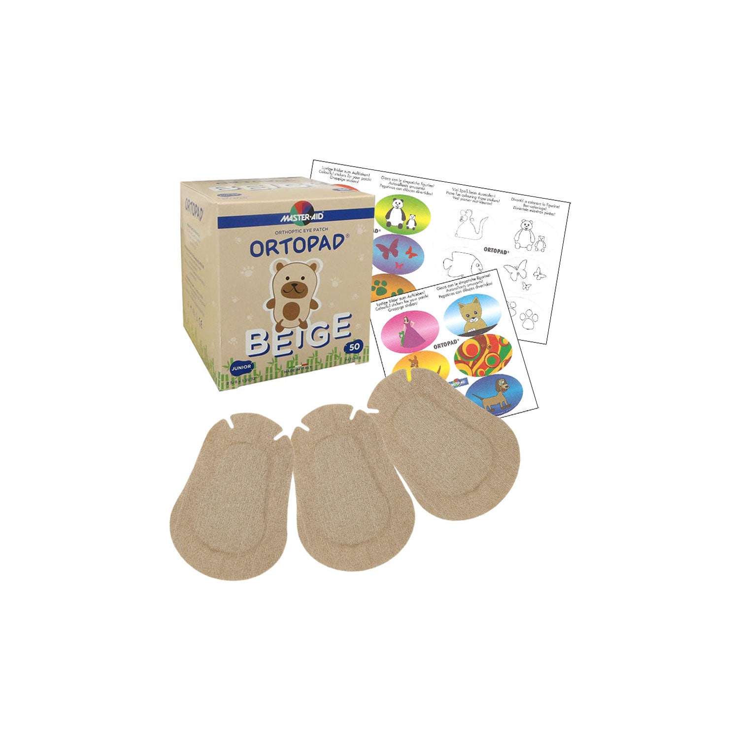 Ortopad® Bamboo Beige, 50/box