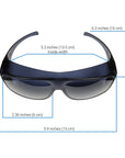 Fit-Over Sunglasses, 25/box